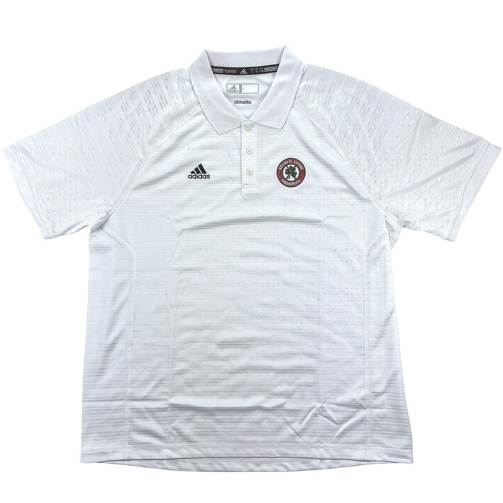 Adidas Climalite Golf Polo Shirt Mens XL White Short Sleeve Athletic Sporty